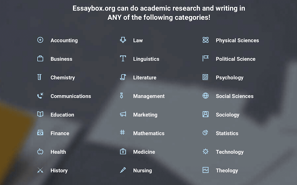 Why Choose Essaybox